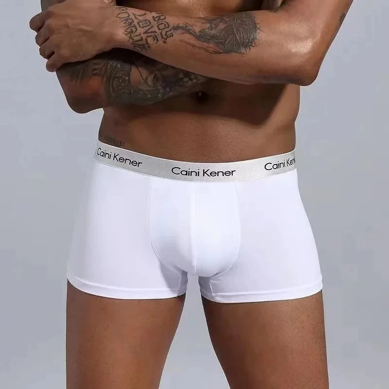 4/5Pcs/Men's Shorts Fashion Sexy Underwear Boxer